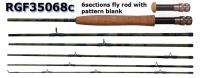 Osprey high carbon fly rods. Fly rods from #3-#12.  Fly rods from 6 to 9ft. 2 to 2 sections fly rods