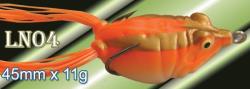 Osprey softbait/ jerkbait  frog with silicone skirt legs