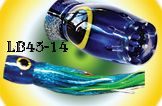  Resin head trolling lure